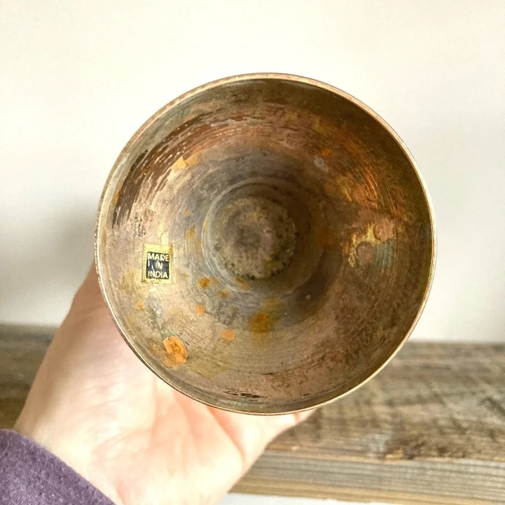 Brass vase